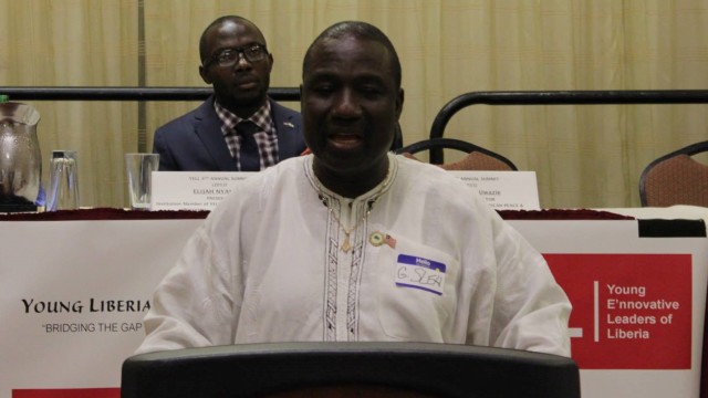 Gaye Sleh, President of the Union of Liberian American Organizations in the Americas. Photo: Asmita Gharat