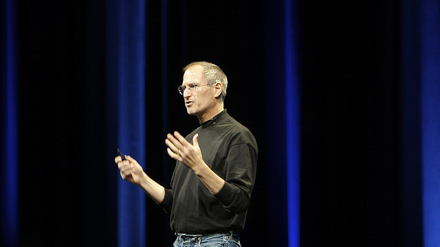 Steve Jobs, the founder of Apple. Photo: Ben Stanfield