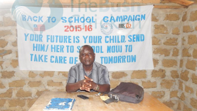 Daniel D. Wesseh, District Education Officer of Gbeapo Educational District