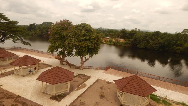River view at the back of Farmington Hotel. Photo: Gbatemah Senah