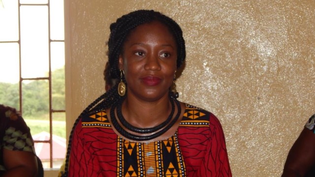 ActionAid Liberia country director, Lakshmi Moore. Photo: Gbatemah Senah