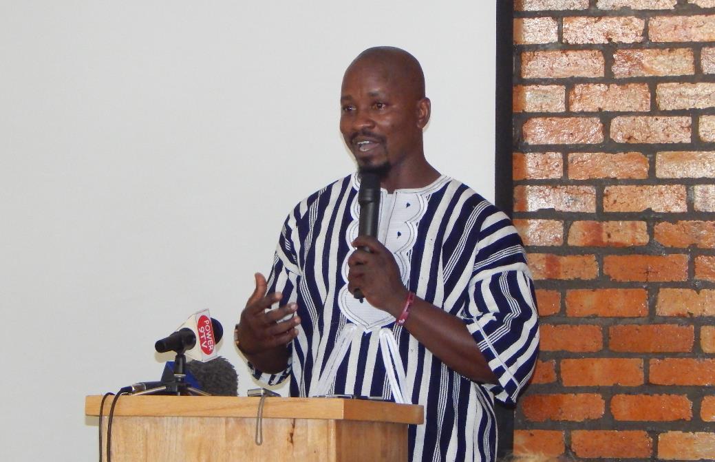 Coordinator for Accountability Lab Liberia, Lawrence Yealue. Photo: Gbatemah Senah