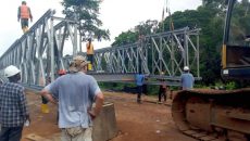 Image result for TIMBO RIVER BRIDGE CONSTRUCTION in liberia